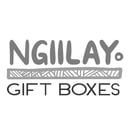 Ngillay gift boxes BW logo 